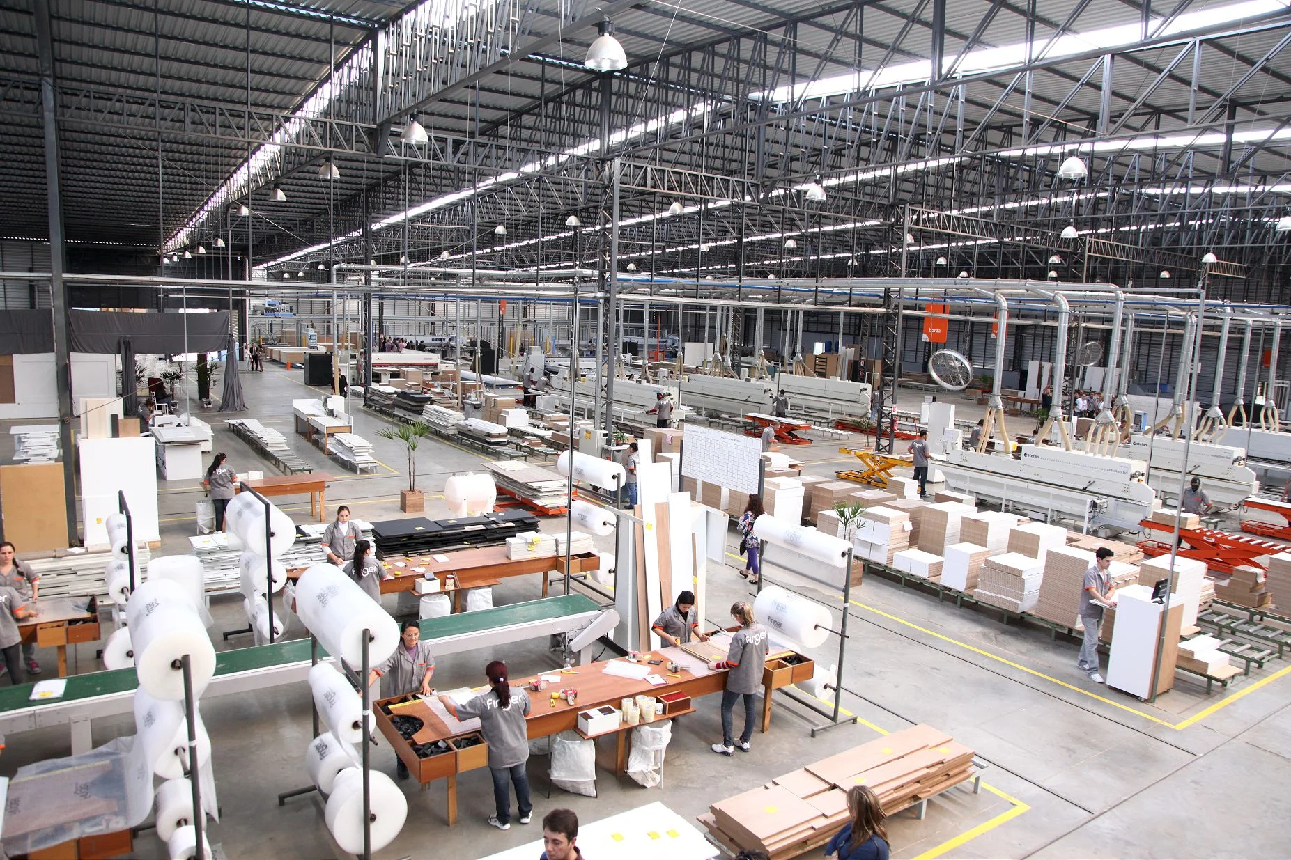 Peças prontas para instalação