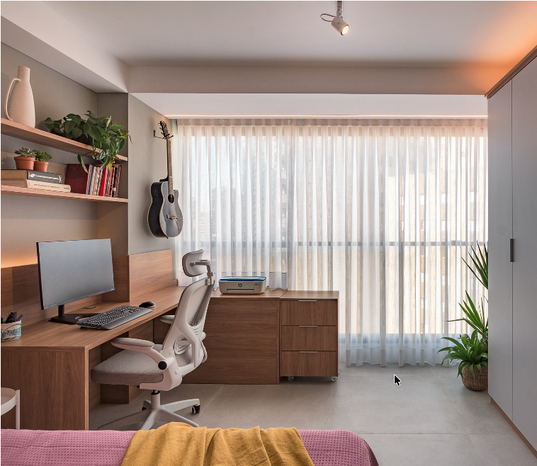Interior premium projetado pela Wave Invest